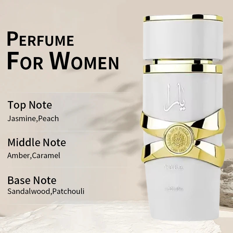 100ML Perfume Has A Long-lasting Fragrance Fresh Light Original Arab PerfumesEncountering romantic fragrance for woman