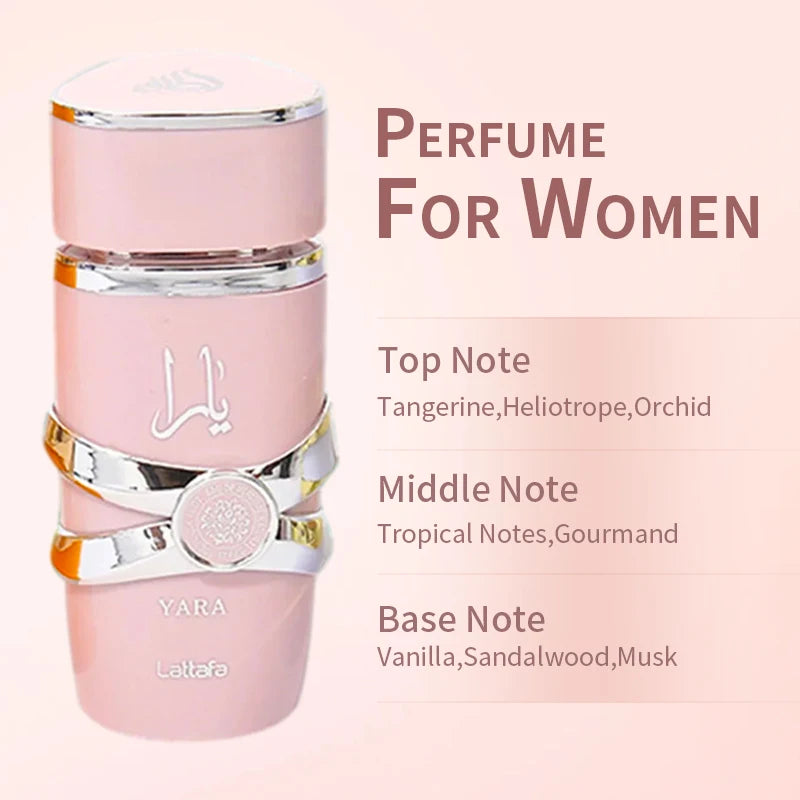100ML Perfume Has A Long-lasting Fragrance Fresh Light Original Arab PerfumesEncountering romantic fragrance for woman
