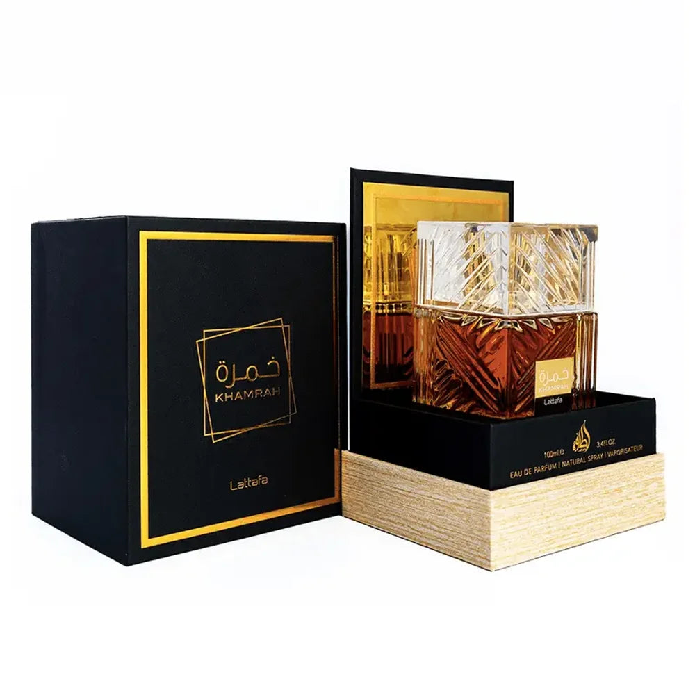 100ml  Lattafa Perfumes Khamrah Qahwa Eau de Parfum Spray Original United Arab Emirates Arabian arabic Perfume For Women For Men